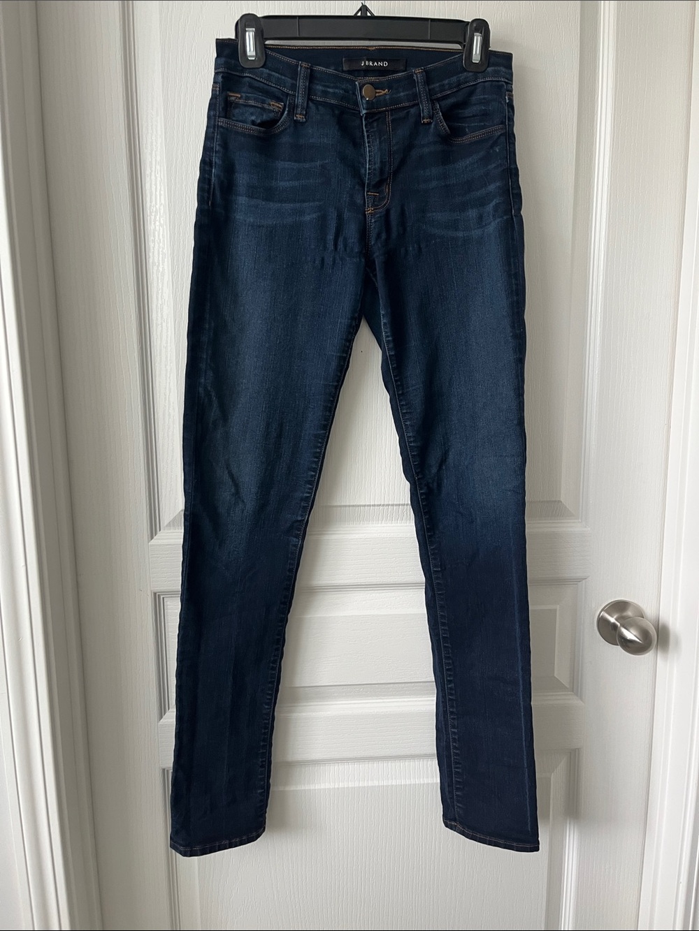 J Brand Dark Indigo Skinny Jeans Atlantis Style Size 26
